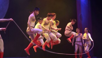 Chinese State Circus performing at the INEC Killarney.