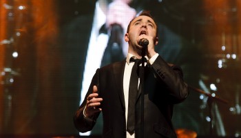 Patrick Feeney - Best Male Covalist at the South of Ireland Country Music Awards at the INEC KIllarney