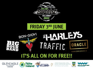 Ireland Bikefest 2022 - the Harley's Followed By Bon Giovi