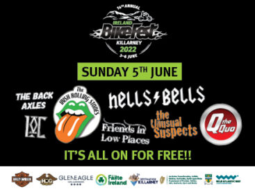 Ireland Bikefest 2022 - Irish Rolling Stones Followed By Hells Bells